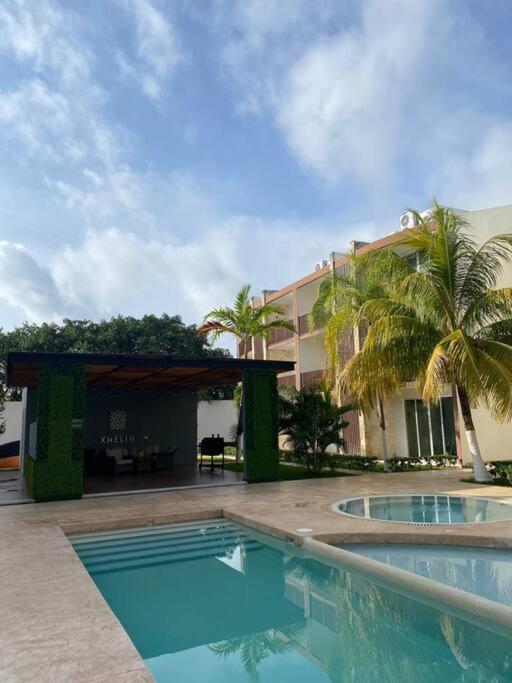 Departamento Xhelin Maya, Exclusivo En Playa Del Carmen, Quintana Roo מראה חיצוני תמונה